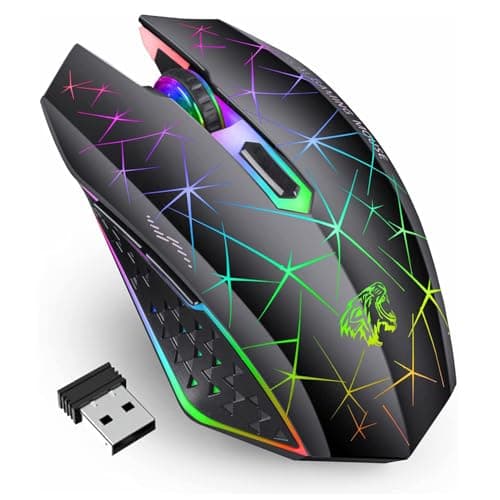 V7 Wireless Mobile Optical LED Mouse - Mouse