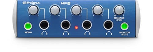 PreSonus HP4 4-Channel Compact Headphone Amplifier - Audio Interface