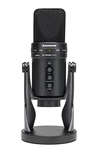 SAMSON G-Track Pro Professional USB Condenser Microphone with Audio Interface - Microphone
