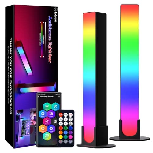 DS Smart LED Light Bars, Gaming Lights, Ambient Light, RGB TV Backlights with Scene Modes and Music Modes for Gaming, Computer Case, PC Monitor, TV, Laptop (Z Series) - Lighting