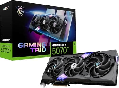 MSI GAMING TRIO GeForce RTX 5070 Ti - Video Card