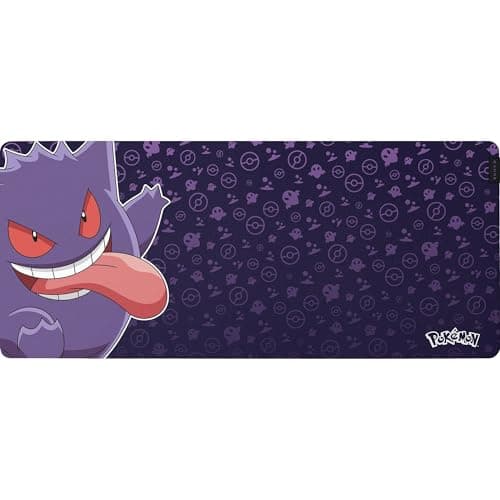 Razer Gigantus V2 XXL Gaming Mouse Pad: Textured Micro-Weave Cloth Surface - Thick, High-Density Rubber Foam - Anti-Slip Base - Pokemon Gengar Edition - Desk
