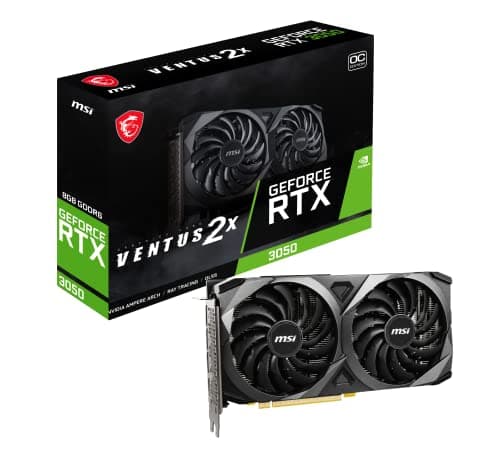 MSI VENTUS 2X GeForce RTX 3050 8GB - Video Card