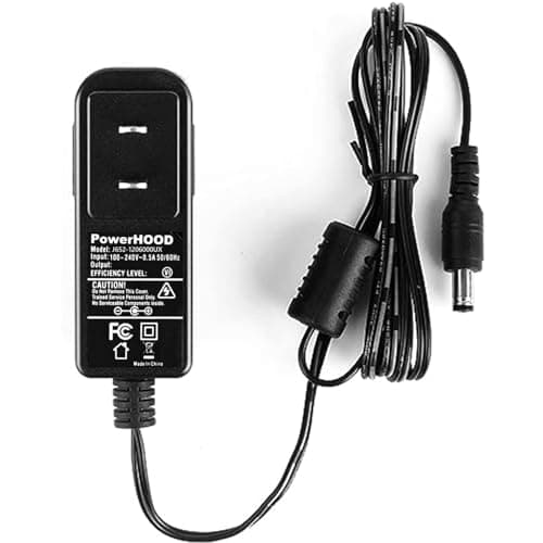 PowerHOOD 15V AC/DC Adapter Compatible with Motu Ultralite mk4 mk5 Ultralite-mk5 Ultralite-mk4 USB Audio Interface 15VDC DC15V 15volt 15.0 Volts Power Supply Cord Charger Cable PSU Mains - Audio Interface