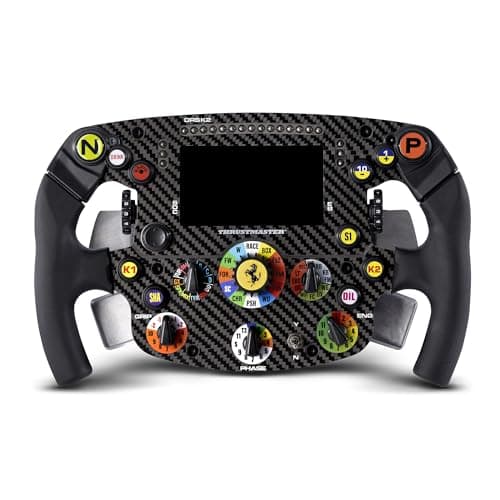 Thrustmaster Ferrari SF 1000 Edition Formula Wheel Add On (compatible w/ PS5, PS5 Pro, PS4, XBOX Series X/S, One, PC) - Sim Racing