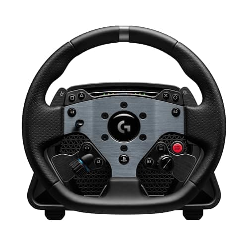 Logitech G PRO Racing Wheel - Steering Wheel for PC, PS4, PS5, Direct Drive 11 Nm Force, Ultra-Realistic Feedback, Magnetic Gear Shift Paddles, Dual Clutch, PRO Button Layout - Sim Racing