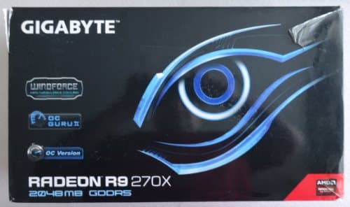 Gigabyte WINDFORCE Radeon R9 270X - Video Card