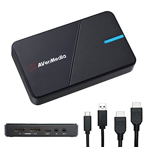 AVerMedia 4K Capture Card for Streaming,1440p120 Video Capture Device for PS5/Pro, Xbox Series X/S, Nintendo Switch, PC, compatible with Twitch, OBS, Windows, Mac - GC551G2 Live Gamer Extreme 3 - Capture Card
