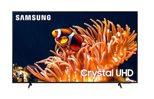 Samsung 55-Inch Class DU8000 Series LED Cristal 4K UHD (2024) Smart Tizen TV AirSlim, HDR10+, Motion Xcelerator, Gaming Hub,Compatible with Alexa & Google Assistant UN55DU8000BXZA (Renewed) - Lighting