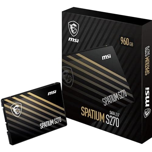 MSI SPATIUM S270 960 GB - Storage