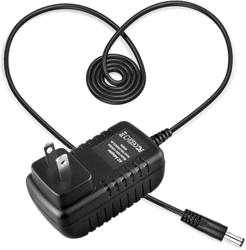 SRGTHE 9V AC/DC Adapter Compatible with X Rocker 5171901 Boomer, 5171401 Fox, 5171101 Drift, 51056 51310 2.1 Wireless Sound Audio Video Sound Mini Pink Game Gaming Chair 9VDC Power Supply Cord - Gaming Chair