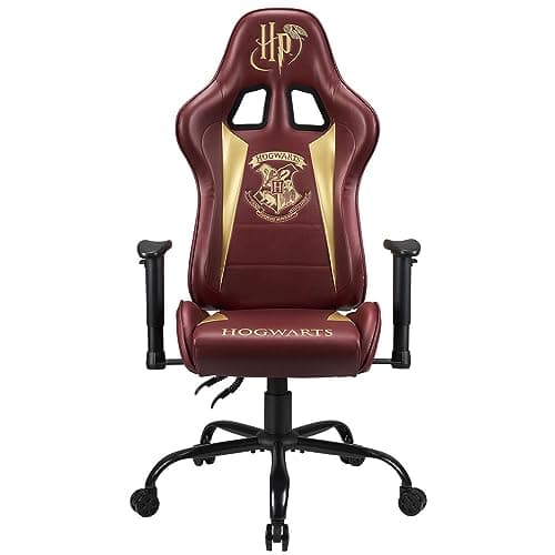 SUBSONIC Harry Potter - Official Ergonomic Gamer Chair Adjustable Back and Armrests - Adult Gaming Chair - Gaming Chair