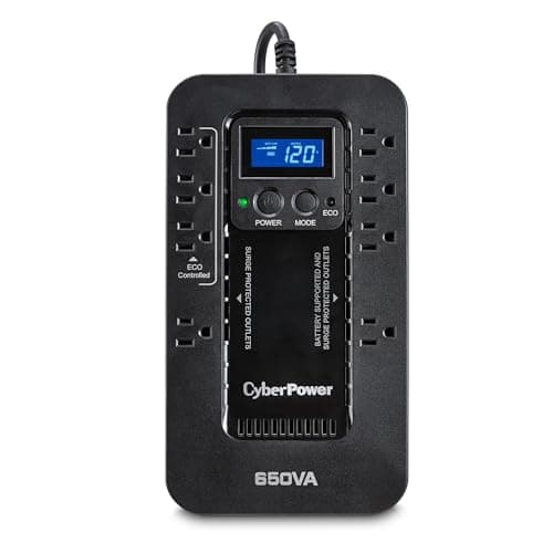 CyberPower EC650LCD - UPS / Surge Protector