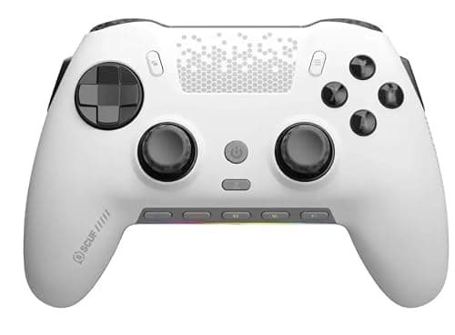 SCUF - ENVISION PRO v1 Wireless Gaming Controller for PC - White/Black (Renewed) - Controller