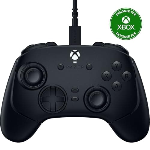 Razer Wolverine V3 Tournament Edition Wired Gaming Controller: Licensed for Xbox Series X|S, Xbox One, Windows PC - 6 Remappable Buttons - Fast Triggers - USB-C Cable - Wired Tournament Mode - Black - Controller