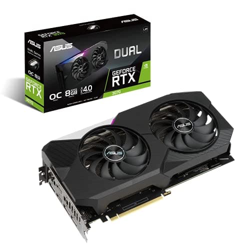 Asus DUAL V2 GeForce RTX 3070 LHR - Video Card
