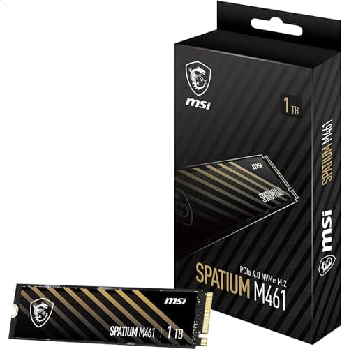 MSI SPATIUM M461 500 GB - Storage