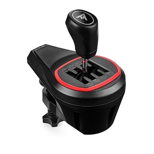 Thrustmaster TH8S Shifter Add-On for PS5, PS4, Xbox Series X|S, One, and PC – Sim Racing Gear with H-Pattern Shifter Plate, Compatible with Racing Wheels and Driving Simulator Sets - Sim Racing