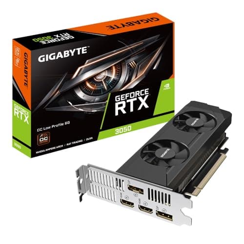 Gigabyte OC Low Profile GeForce RTX 3050 6GB - Video Card