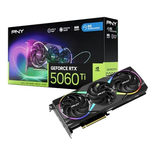 PNY EPIC-X RGB GeForce RTX 5060 Ti - Video Card