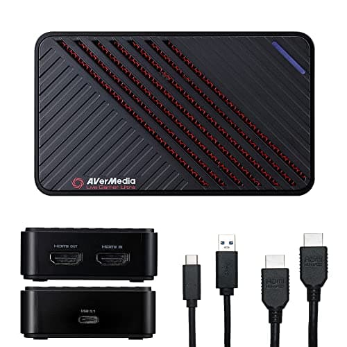 AVerMedia Live Gamer Ultra GC553 – 4K60 HDR Pass-Through, 4K30 Capture, Low Latency for Xbox Series X/S, PS5, Switch, Windows 11/macOS 10.13 - Capture Card