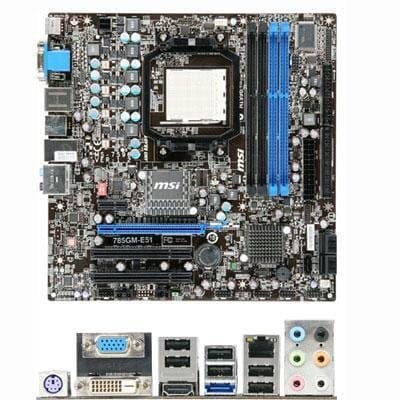 MSI 785GM-E51 - Motherboard