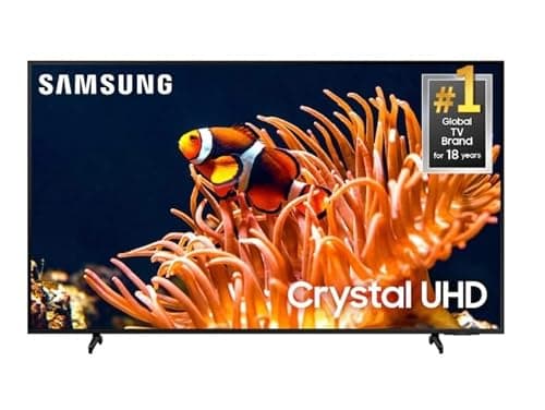 SAMSUNG 50-Inch Class DU8000B Series LED 4K Crystal UHD (2024) Smart Tizen TV AirSlim, Motion Xcelerator, Gaming Hub, Compatible with Alexa & Google Assistant UN50DU8000BXZA (Renewed) - Lighting
