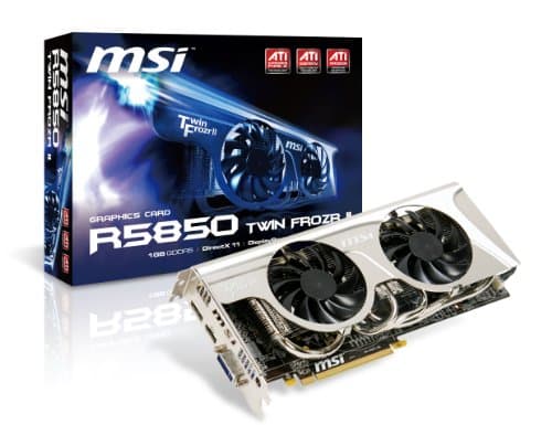 MSI TWIN FROZR II Radeon HD 5850 - Video Card