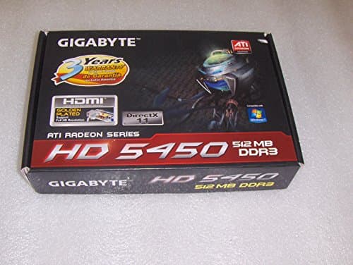 Gigabyte GV-R545OC-512I Radeon HD 5450 - Video Card