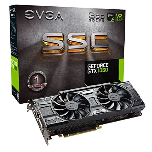 EVGA SSC GAMING GeForce GTX 1060 3GB - Video Card