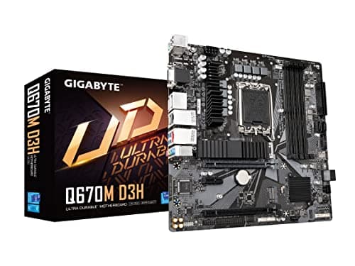 Gigabyte Q670M D3H DDR4 (rev. 1.0) - Motherboard