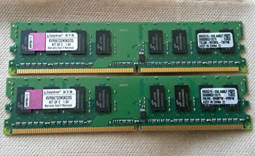 Kingston ValueRAM 2 GB (2x1GB DDR2-667) - Memory (RAM)