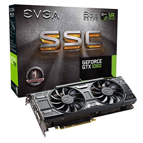 EVGA SSC GAMING GeForce GTX 1060 6GB - Video Card