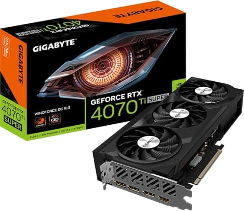 Gigabyte WINDFORCE GeForce RTX 4070 Ti SUPER - Video Card