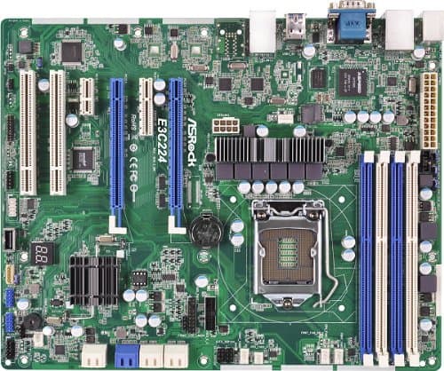 ASRock E3C224 - Motherboard