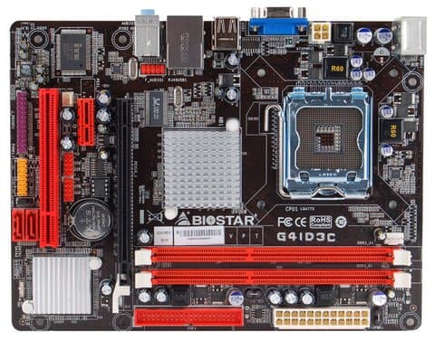 Biostar G41D3C - Motherboard