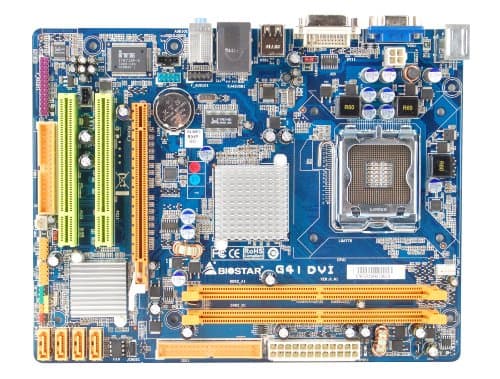Biostar G41DVI - Motherboard