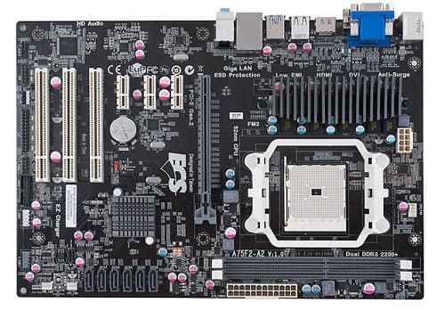 ECS A75F2-A2(1.0) - Motherboard