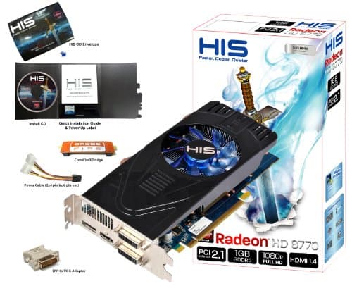 HIS H677F1GD Radeon HD 6770 - Video Card