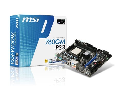 MSI 760GM-P33 - Motherboard