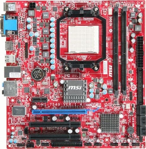 MSI 785GTM-E45 - Motherboard