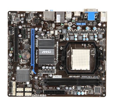MSI 880GMA-E35 - Motherboard