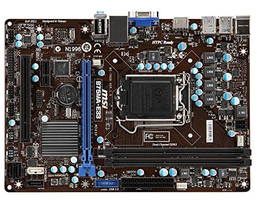 MSI B75MA-E33 - Motherboard