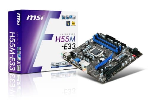 MSI H55M-E33 - Motherboard