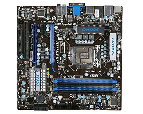 MSI H55M-ED55 - Motherboard