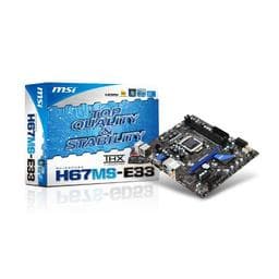 MSI H67MS-E33 - Motherboard