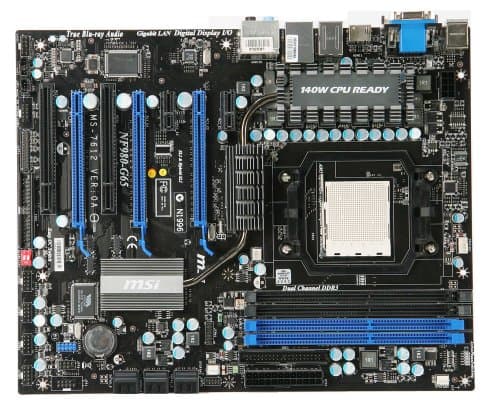 MSI NF980-G65 - Motherboard
