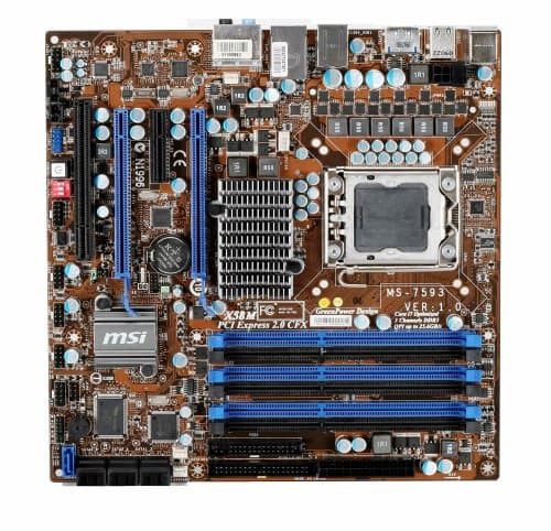 MSI X58M - Motherboard
