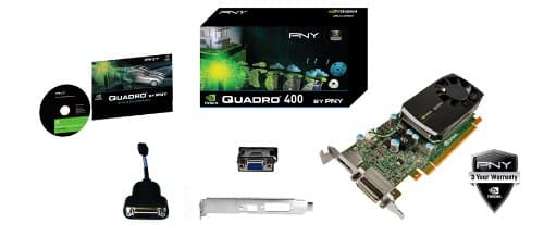 PNY VCQ400-PB Quadro 400 - Video Card