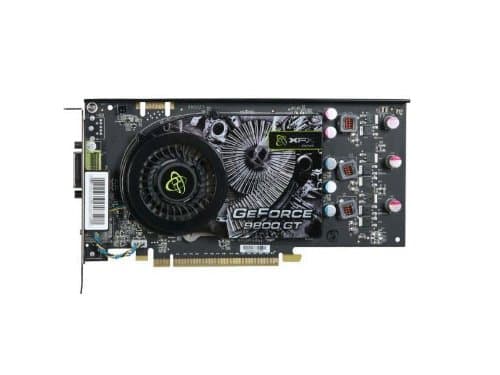 XFX PVT98GYAF3 GeForce 9800 GT - Video Card